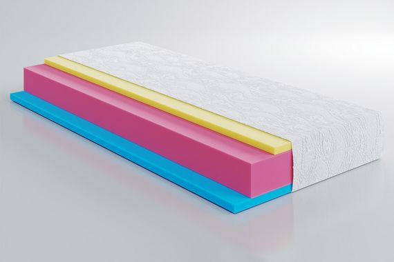 Матрац Highfoam Zephyr Jelly 120х190 см (EVR-5099) | Зображення 1