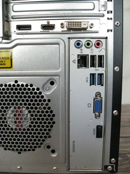 Ігровий ПК Medion Akoya P5360 Tower / Intel Core i5-6402P (4 ядра по 2.8 - 3.4 GHz) / 16 GB DDR4 / 128 GB SSD M.2 + 1000 GB HDD / AMD Radeon RX 460, 2 GB GDDR5, 128-bit / Win 10 Home + Кабель живлення б/в | Зображення 6