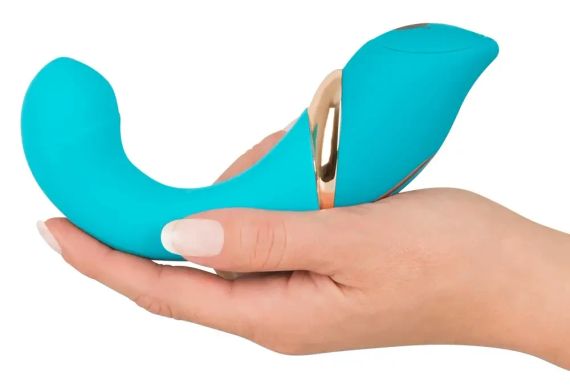 Вібратор для точки G бірюзовий (Jülie) sexstyle | Зображення 5