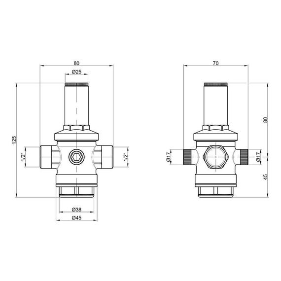 Редуктор Icma 1/2" №246 | Зображення 1