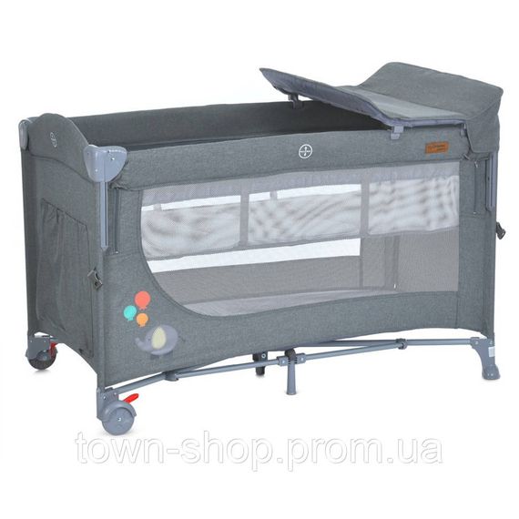 Кроватка-манеж 2 в 1 UNITY+ ME 1098 Gray, до 13 кг