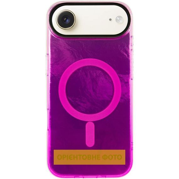 Чохол TPU Shiny Mountain (MagFit) для Apple iPhone 17 Air (6.6") Green / Blue Pink | Зображення 1