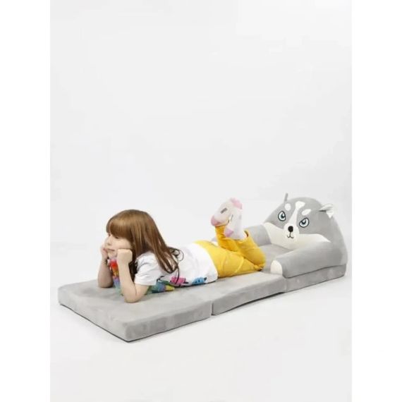 Мягкое детское кресло плюшевое, мягкое кресло-кровать для детей | Зображення 5