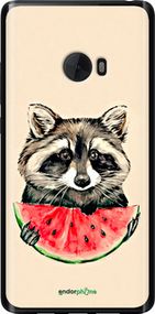 Чохол на Xiaomi Mi Note 2 Єнотик з кавуном "4605u-422-2448"