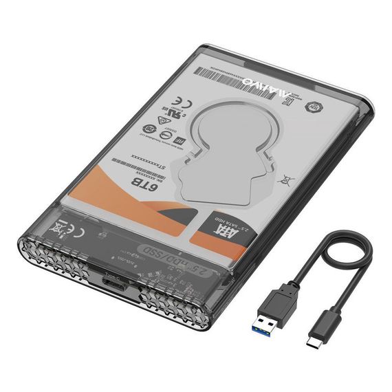 Кишеня зовнішня Maiwo 2.5" SATA/SSD HDD - USB3.0 (K2510B) | Зображення 1