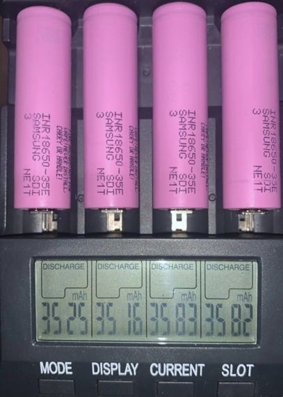 Аккумулятор Samsung 35E 18650 3400 mAh Li-Ion 3.7V, литий-ионная | Зображення 4
