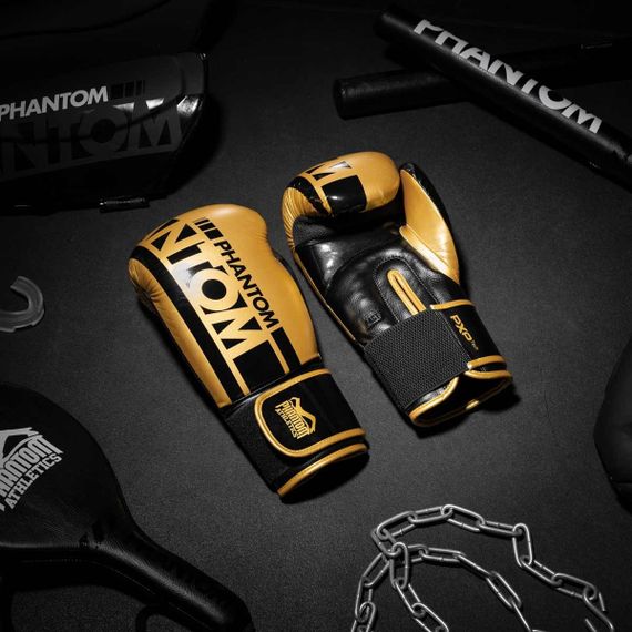 Боксерські рукавиці Phantom APEX Elastic Gold 14 унцій | Зображення 9