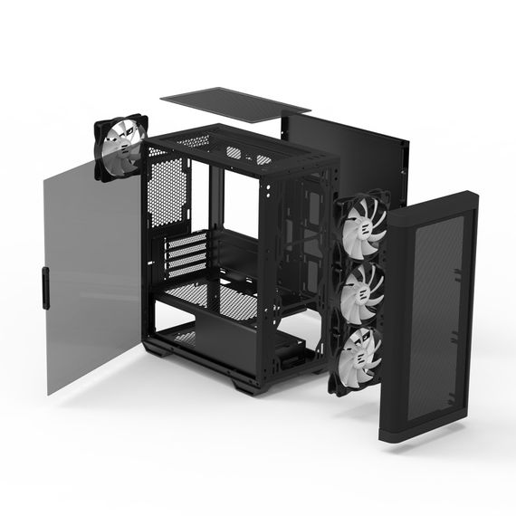 Корпус Zalman M4 без БЖ M4BLACK | Зображення 7