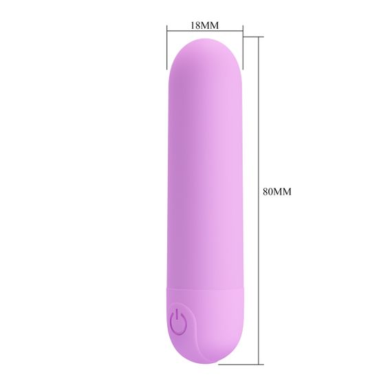 Перезаряджувана вібропуля Pretty Love — Stefan Purple, BI-300085 Sex Aura | Зображення 7