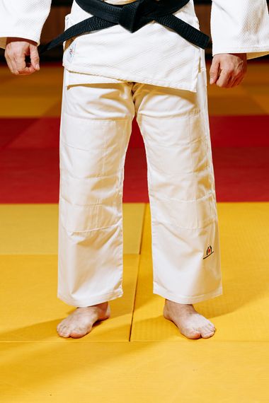 Біле кімоно для хлопців/чоловіків, дзюдо, TM BUDOGI серія PRO, зріст 170 см, щільність 650 гр/м.кв. | Зображення 6