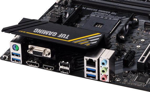Материнcька плата ASUS TUF GAMING A520M-PLUS II sAM4 A520 4xDDR4 HDMI DVI D-Sub mATX (90MB17G0-M0EAY0) | Зображення 9