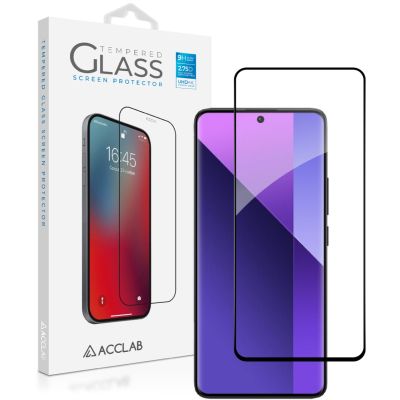Стекло защитное ACCLAB Full Glue Xiaomi Redmi Note 13 Pro Plus 5G Black (1283126583827)