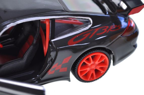 Машина металева  "АВТОПРОМ" 68342 1:32 Porsche 911  GT3 RS, батарейка, світло, звук, відкриваються двері, кор. 18*9*8см | Зображення 1