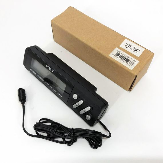 Настільний годинник з led підсвіткою VST-7067, Настільний годинник з автоматичною підсвіткою CO-59 | Зображення 2