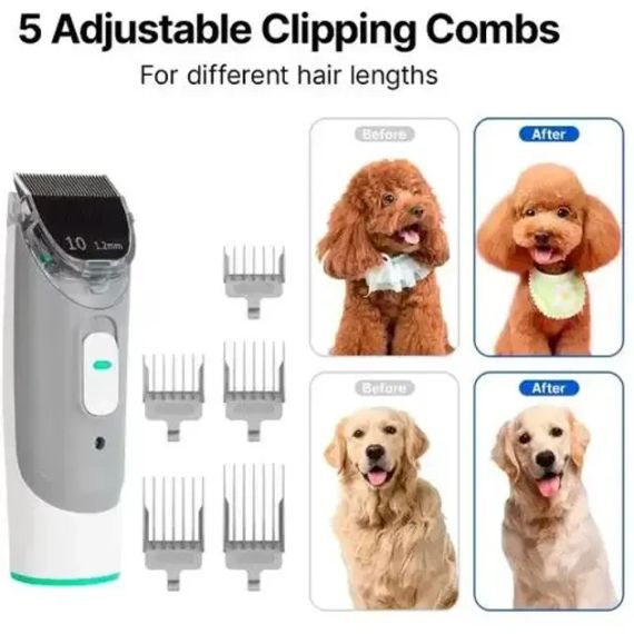 Набір для догляду та грумінгу з пилососом PetChois GV1 | Зображення 4