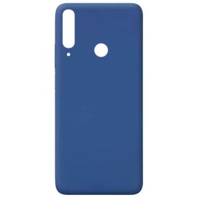 Чехол Silicone Cover Full without Logo (A) для Huawei P40 Lite E / Y7p (2020) Синій/Navy Blue