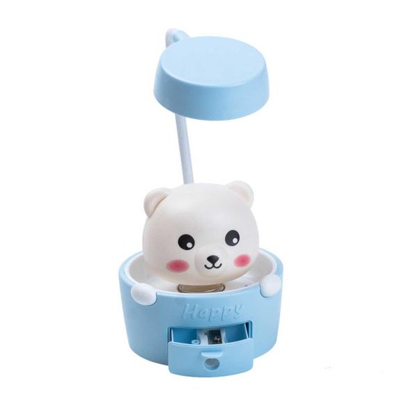 Дитяча настільна лампа висота 27 см світильник з точилкою для олівців HP12268B | Зображення 4