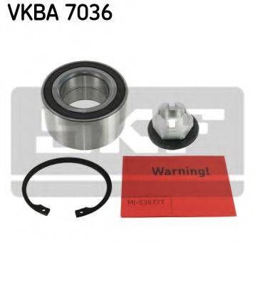 Підшипник маточини CITROEN C4, OPEL GRANDLAND, PEUGEOT 5008 II 13- перед. міст з ABS (Вир-во SKF) SKF VKBA7036 на CITROËN C4 Grand Picasso II