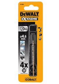 Свердло по металу DeWalt EXTREME INDUSTRIAL COBALT HSS-CO 4.5 мм (DT4905)