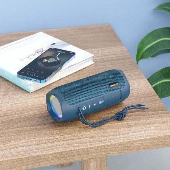 Портативна колонка BOROFONE BR21 Sports BT speaker Navy Blue | Зображення 2