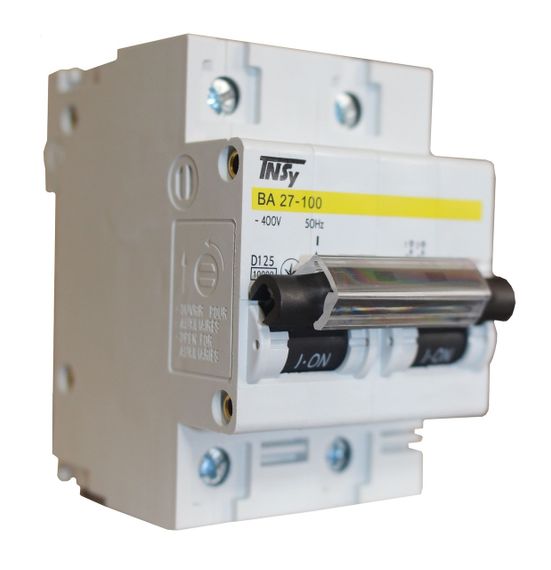 Автоматический выключатель ВА27-100 2Р 125А 10 кА х-ка D Ny95504896