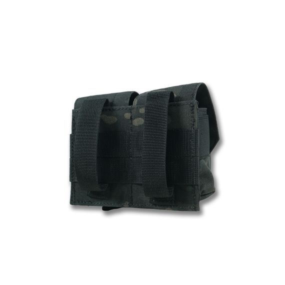 Тактический подсумок под 2 гранаты Kiborg Dark Multicam | Зображення 2