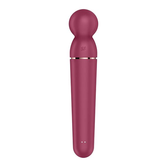 Вібромасажер Satisfyer Planet Wand-er Berry/Rosegold, дуже потужний, бездротовий sexstyle | Зображення 2