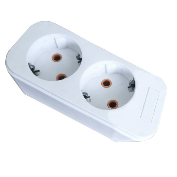 Колодка 2 гнезда с заземлением Lynx Ny95000265