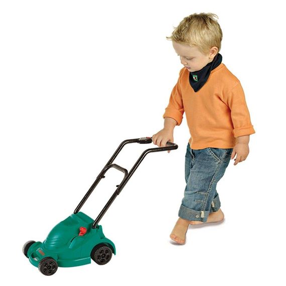 Детская игрушечная газонокосилка Bosch green | Зображення 4