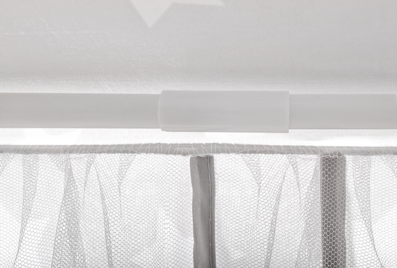 Дитячий ігровий намет Будиночок Kruzzel 8772/23476 склепін сіро-рожевий | Зображення 6