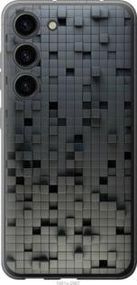 Чехол на Samsung Galaxy S23 Кубики из силикона FCh_078548
