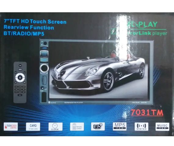 Автомагнитола 7031BT MP5 Full HD USB Bluetoоth 2DIN Черный | Зображення 2