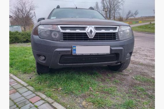 Зимова нижня накладка на решітку Матова для Dacia Duster 2008-2018 рр