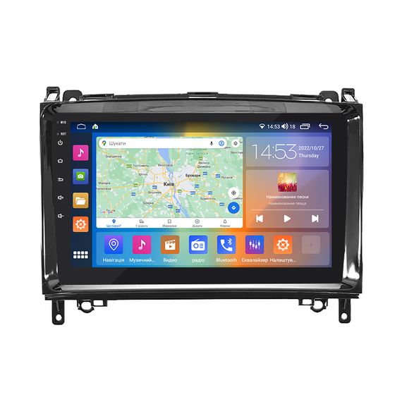 Штатна магнітола 9" Lesko для Mercedes-Benz A-Класс II (W169) Рестайлинг 2008-2012 2/32Gb CP 4G GPS Prime