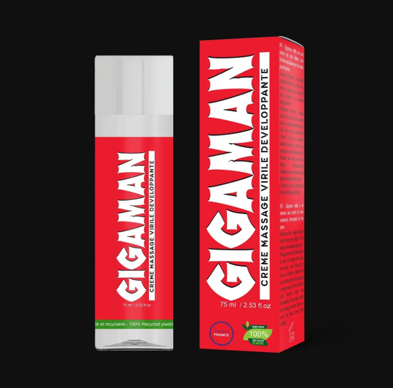 Крем стимулирующий для пениса GigaMAN, 75 ml Sex Aura | Зображення 1