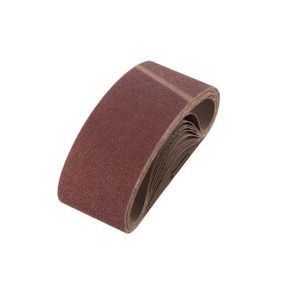 Стрічка шліфувальна 75*457 мм, К80, 10 од. INTERTOOL BT-0308