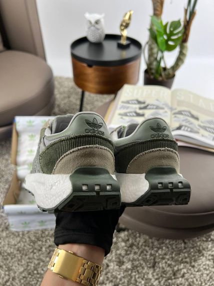 Кросівки чоловічі Retropy E5 Texture White Grey Green , В'єтнам маломірки 45 28 - 28.5 см | Зображення 1
