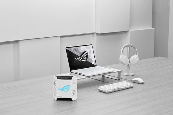 Маршрутизатор ASUS ROG Rapture GT6 2PK white AX10000 3xGE LAN 1x2.5GE WAN 1xUSB 3.2 g1 WPA3 OFDMA MESH (90IG07F0-MU9A40) | Зображення 4