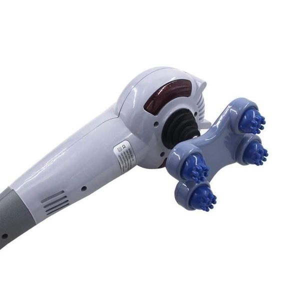 Ручний вібраційний масажер універсальний для тіла Maxtop Magic Massager 8 в 1 Вібромасажер з інфрачервоним випромінюванням і | Зображення 1