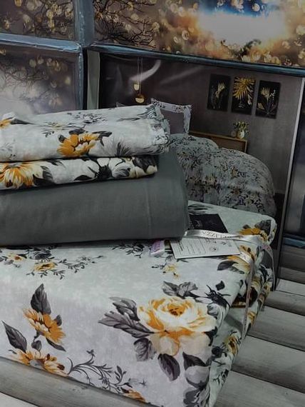 Постільна білизна Belizza Royal Фланель Бавовна Полуторний розмір