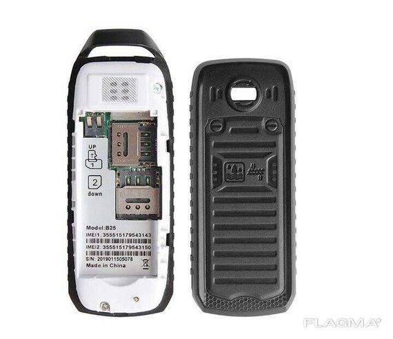 Мини мобильный телефон Gt Star CAT B25 (2 Sim) черный