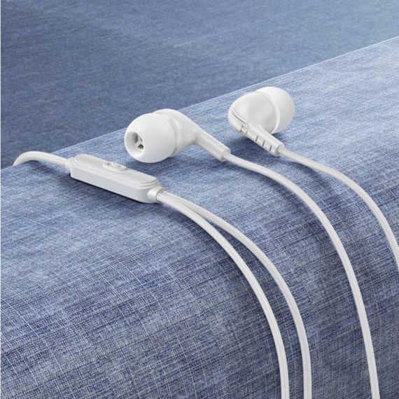 Навушники BOROFONE BM83 Craft universal earphones with mic White | Зображення 3