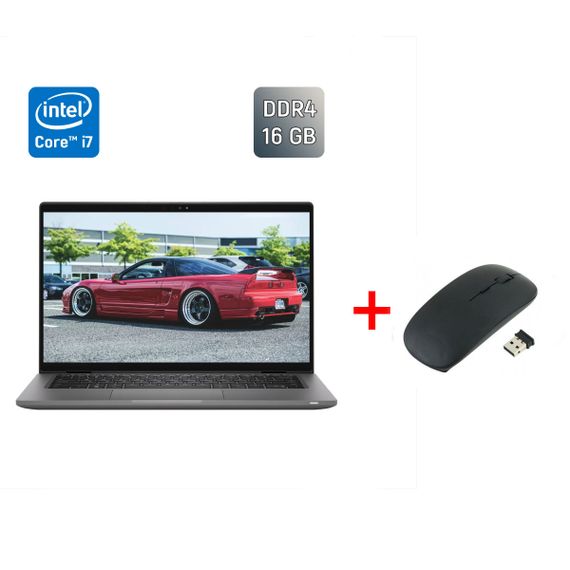 Ультрабук Б-клас Dell Latitude 7430 / 14" (1920x1080) IPS / Intel Core i7-1265U (10 (12) ядер по 3.6 - 4.8 GHz) / 16 GB DDR4 / 256 GB SSD / Intel Iris Xe Graphics / WebCam / TouchID / Windows 11 б/в + Подарунок Бездротова миша / USB