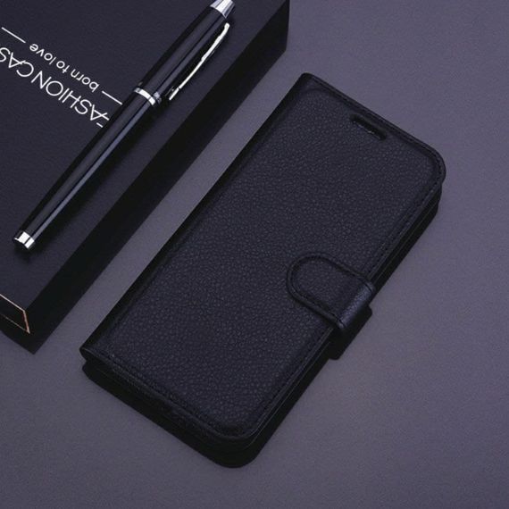 Чохол книжка з кишенями для карт на Oppo A15 / A15s колір Чорний | Зображення 6