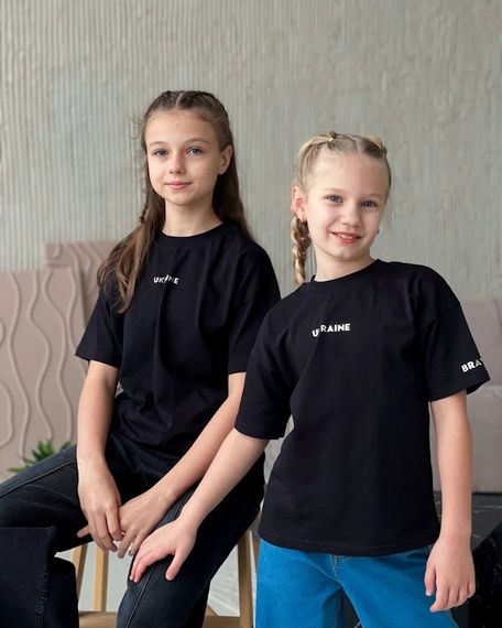 Футболка дитяча "Family look" Носи своє 128 Чорний (p-13531-150993) | Зображення 6