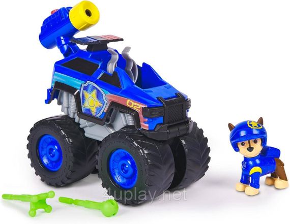 Paw Patrol Rescue Wheels Спасательный автомобиль с водителем Гонщик серии Мега колеса Щенячий патруль Оригинал | Зображення 2