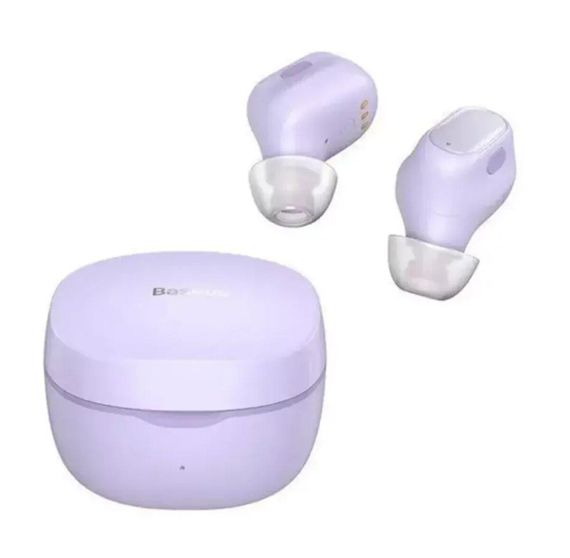 Бездротові навушники Baseus Bowie WM01 True Wireless Earphones Purple | Зображення 2