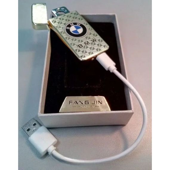 Електронна USB-запальничка Fang Jin, Porsche, BMW, Manchester. Електрична запальничка (200) | Зображення 2
