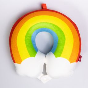 Подушка для шиї Rainbow U-подібна, червоний HP-56-13R