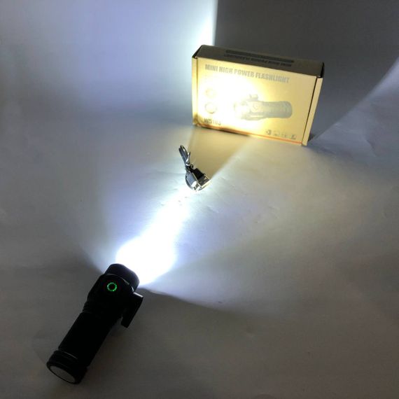 Алюмінієвий ліхтар 18650 W5183-4XHP360, Ліхтар водозахищений Компактний акумуляторний LT-83 | Зображення 8